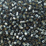 Delica 11 - Perle de verre de couleur naturelle - Bleu clair argenté (4 g)