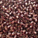 Delica 11 - Perle de verre de couleur naturelle - Rouge violet - Raisin  (4 g)