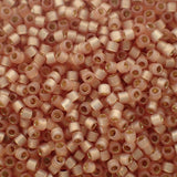 Delica 11 - Perle de verre - Doré givré - argenté  - Mica (4 g)