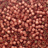 Delica 11 - Perle de verre - Rouge - violet - Magenta (4 g)