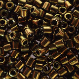 Delica 8 - Perle de verre - Vert - Olive (4 g)