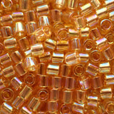 Delica 8 - Perle de verre - Orange AB - Topaze (4 g) 
