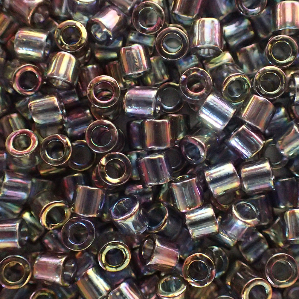 Delica 8 - Perle de verre - Gris or lustré (4 g) 