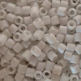 Delica 8 - Perle de verre - Blanc mat (4 g) 