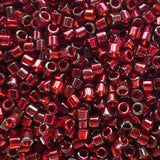 Delica 8 - Perle de verre - Grenat - Or brillant (4 g) 