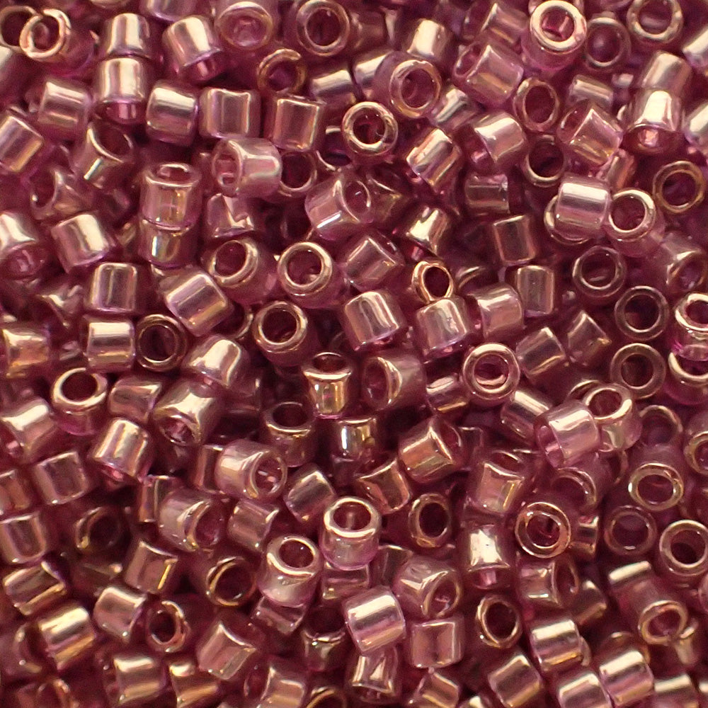 Delica10 - Perle de verre  -Doré lustré - Cannelle (4 g) 