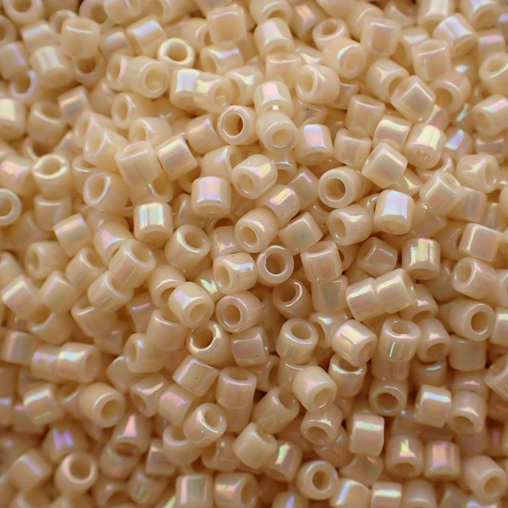 Delica10 - Perle de verre  - Crème AB opaque (4 g) 