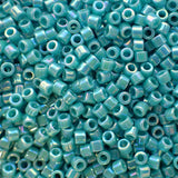 Delica10 - Perle de verre  - Vert Turquoise AB Opaque (4 g) 