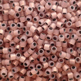 Delica10 - Perle de verre  - Rose cuivré mat(4 g) 