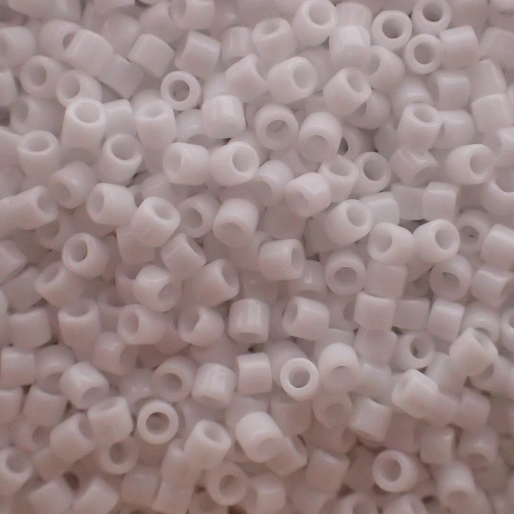 Delica10 - Perle de verre  - Blanc (4 g) 