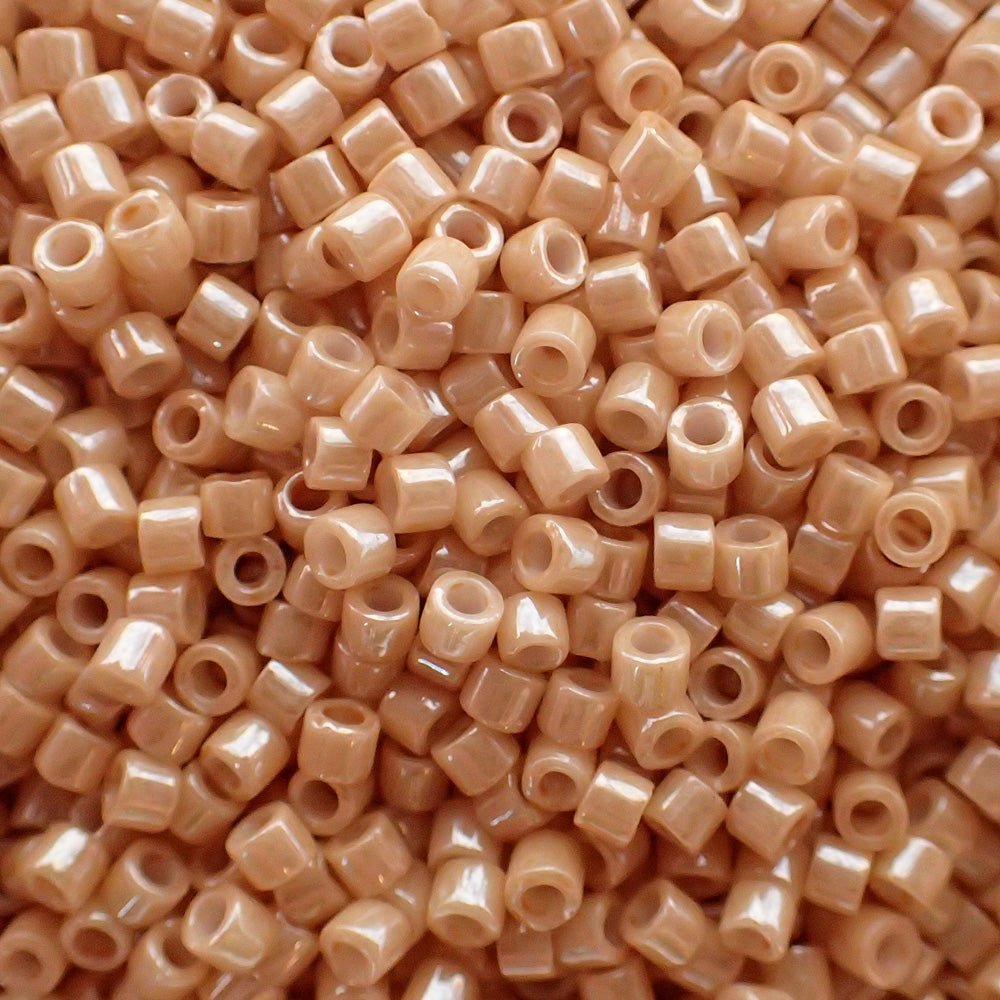 Delica10 - Perle de verre  - Caramel clair - Ceylon (4 g) 