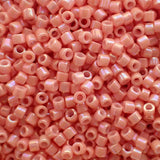 Delica10 - Perle de verre  - Rose thé opaque lustré (4 g) 