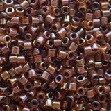 Delica 10 - Perle de verre - Topaze cannelle lustré opale (4 g)