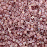 Delica 15 - Mat Tr Smoky Amethyst AB (4 g)