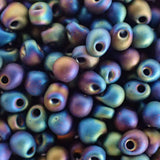 Goutte Miyuki Noir Mat AB (3.4mm)