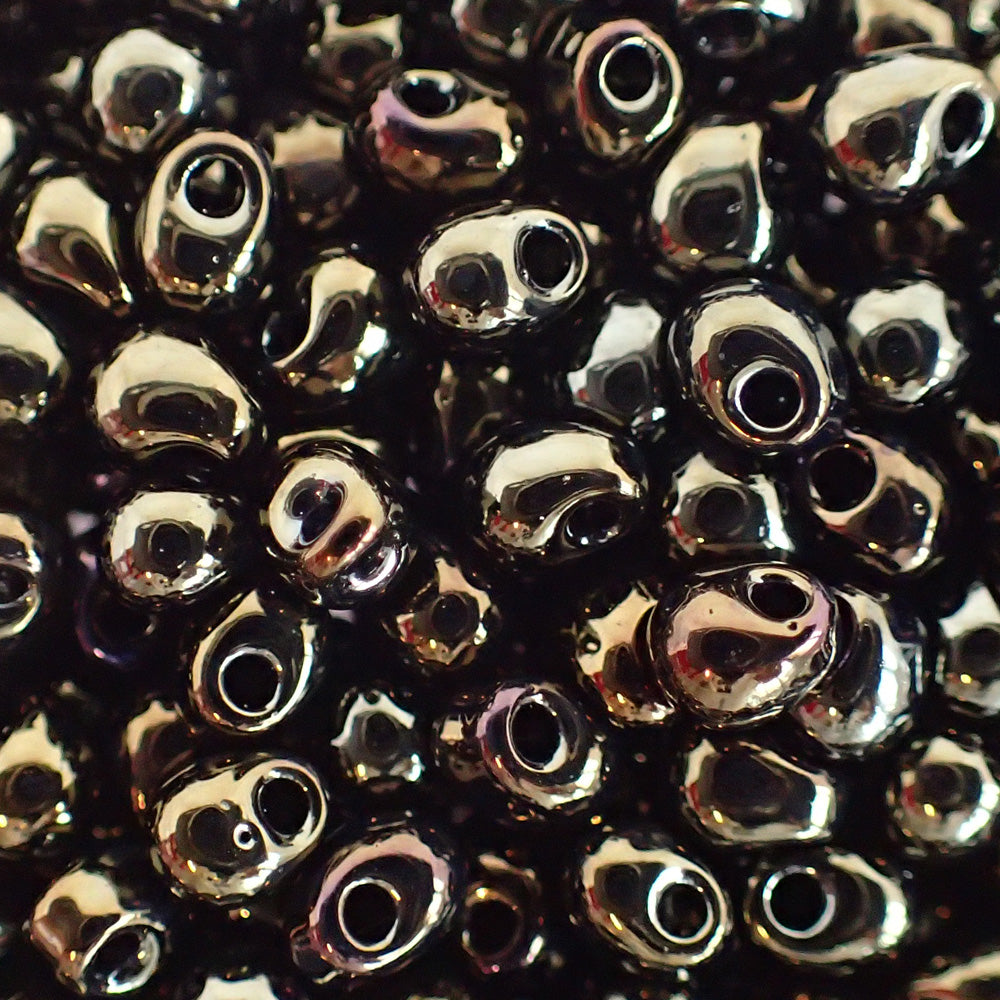 Goutte Miyuki Iris Marron Métallisé (3,4mm)