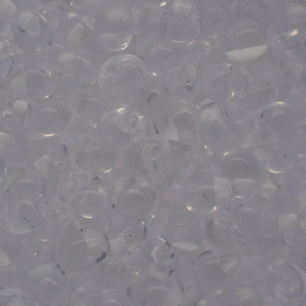 Goutte Miyuki White Lined Crystal ( 3,4mm)