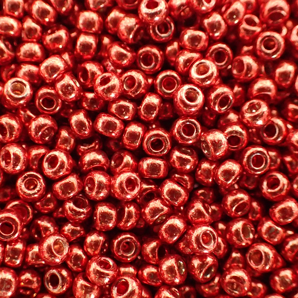 Rocaille Miyuki  11 - Baie galvanisée duracoat ( 4g )