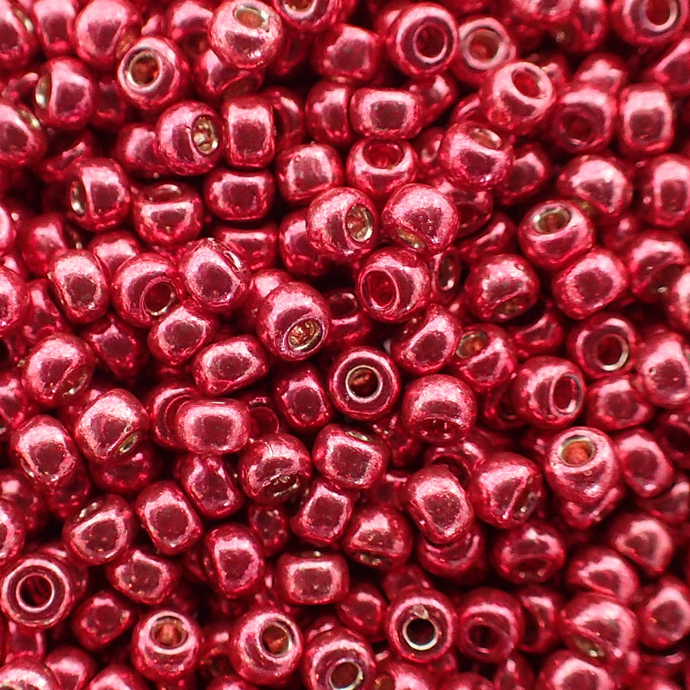 Rocaille Miyuki  11 - Cranberries galvanisée duracoat ( 4g )