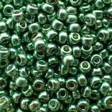 Rocaille Miyuki  11 - Vert de mer galvanisée duracoat ( 4g )