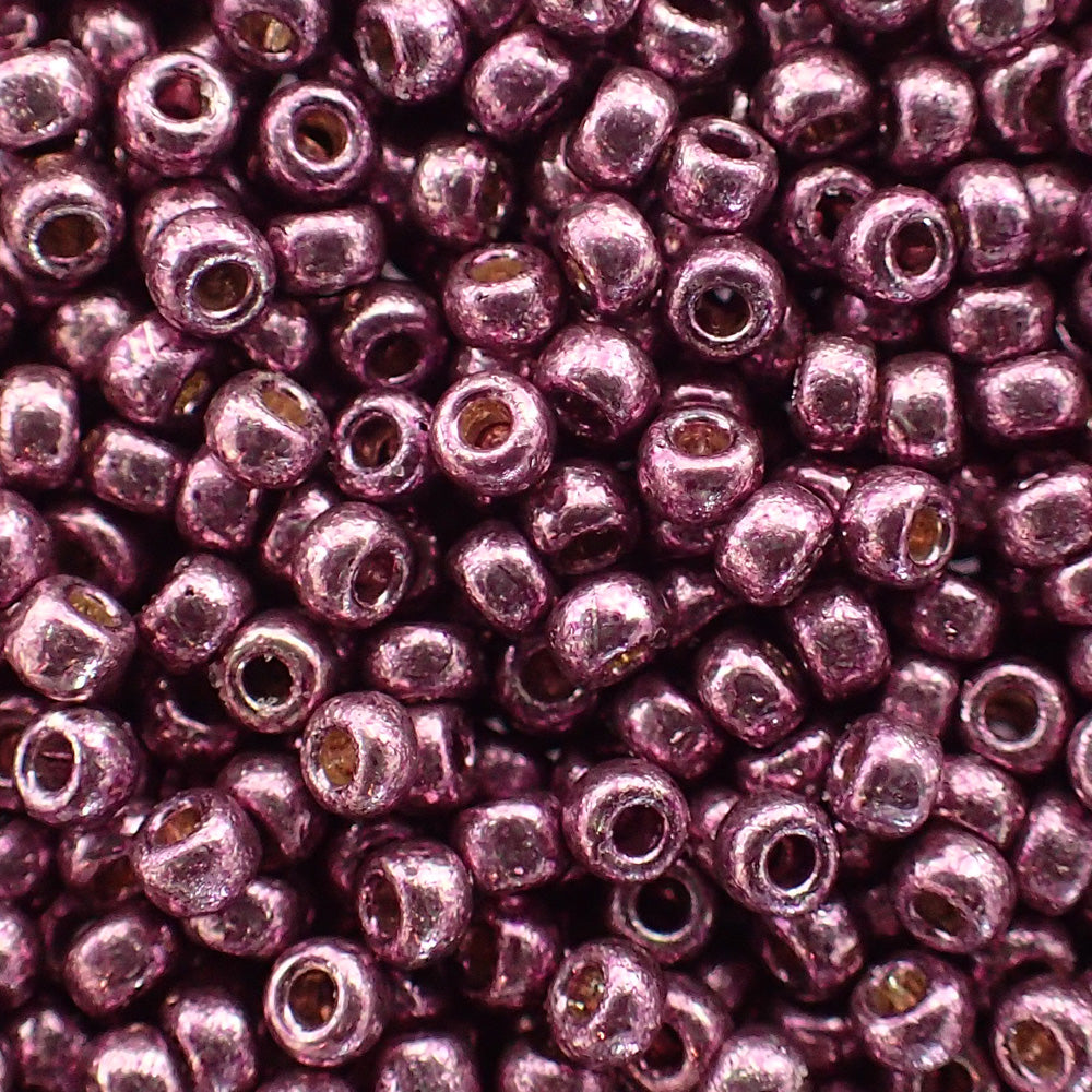 Rocaille Miyuki  11 - Aubergine galvanisée duracoat ( 4g )
