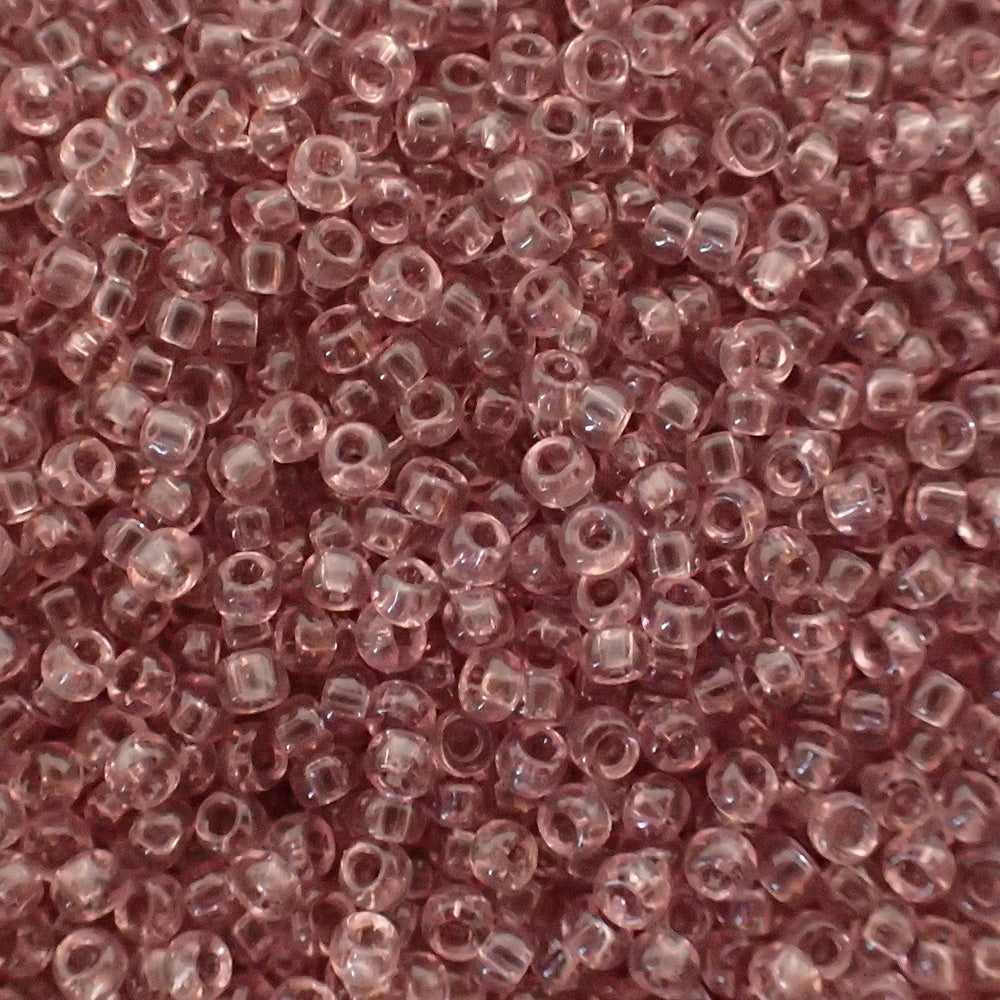 Rocaille Miyuki  15 - Améthyste Fumée Transparente 