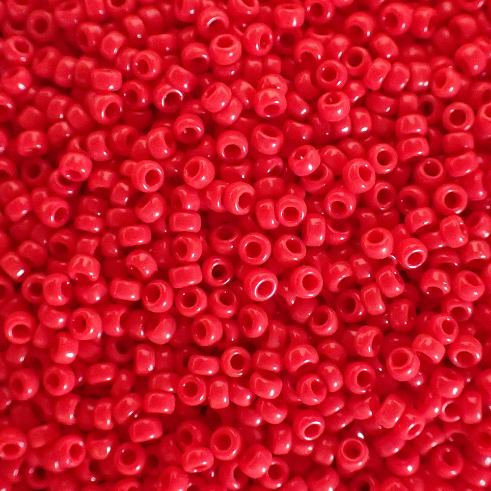 Rocaille Miyuki 15 - Rouge Opaque