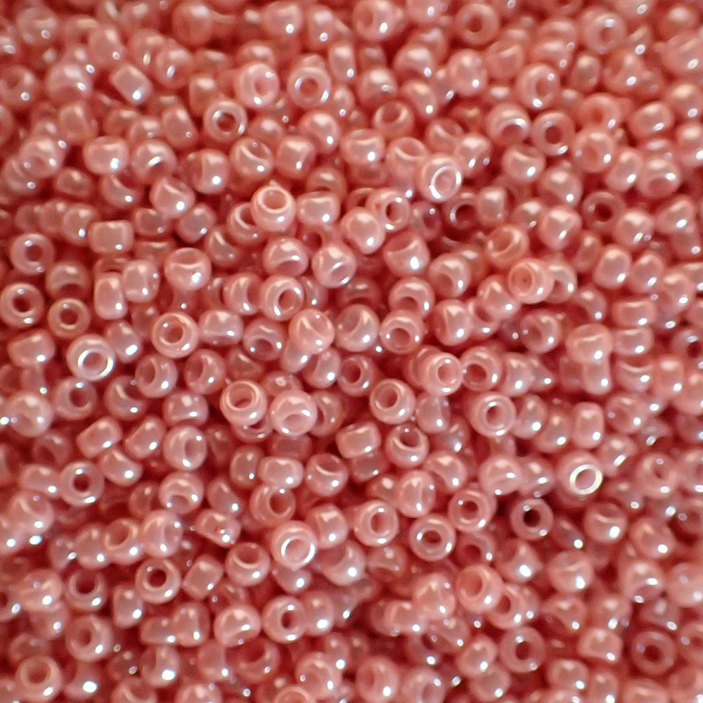 Rocaille Miyuki  15 - Saumon Lustré