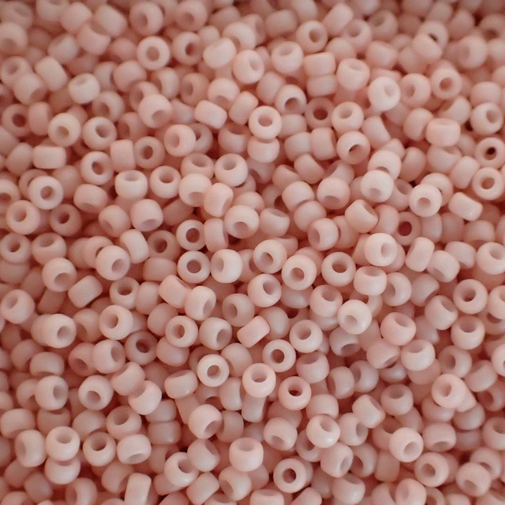 Rocaille Miyuki 15 - Blush Opaque Mat 