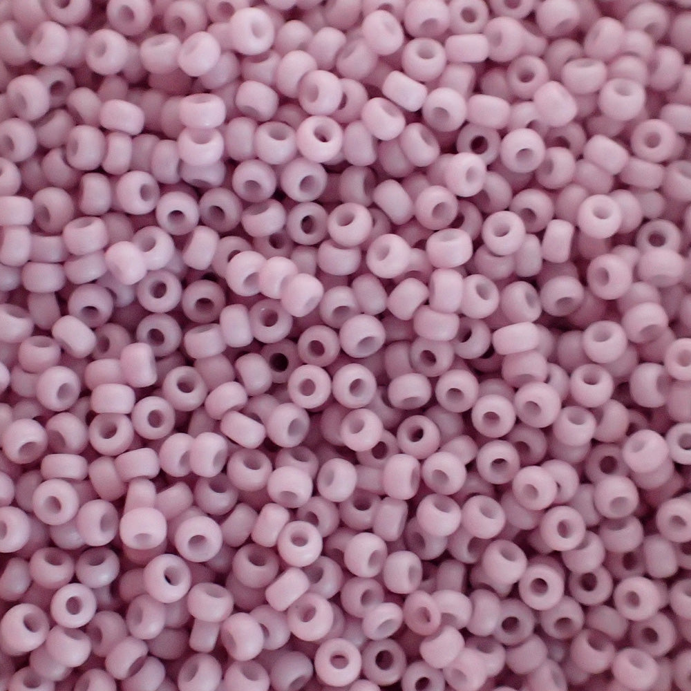 Rocaille Miyuki 15 - Orchidée Opaque Mat