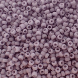 Rocaille Miyuki 15 - Mauve clair mat opaque 