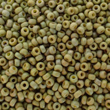 Rocaille Miyuki 15 - Olive clair mat Lustre Opaque