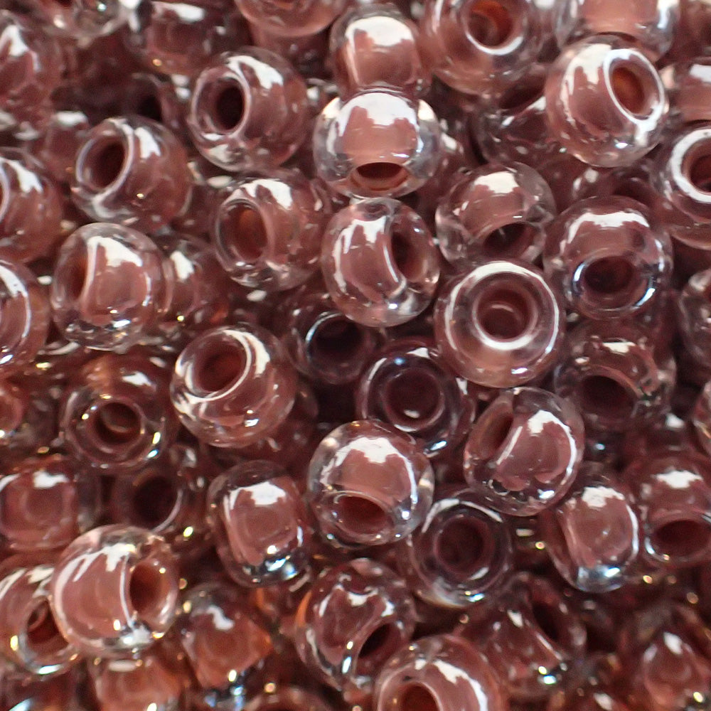 Rocaille 6 - Cocoa Lined Crystal (4 g)