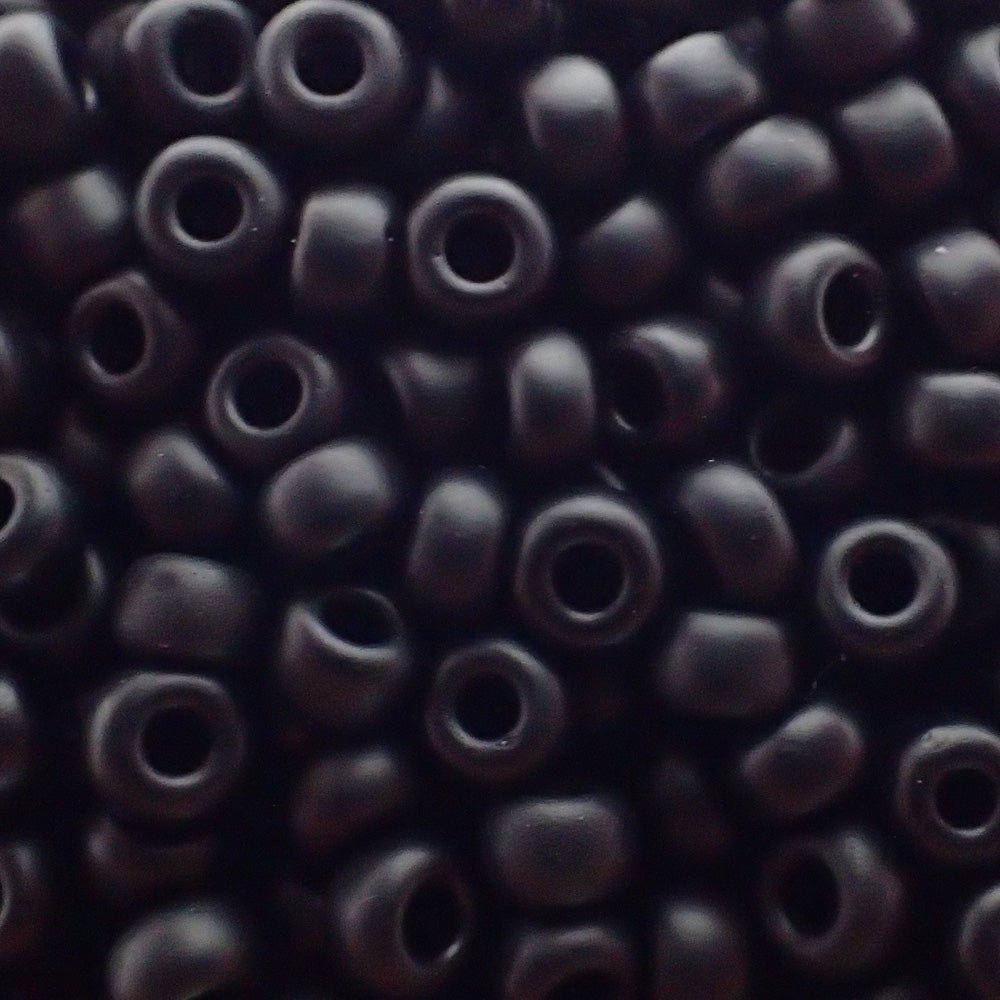 Rocaille 6 - Mat Black (4g)