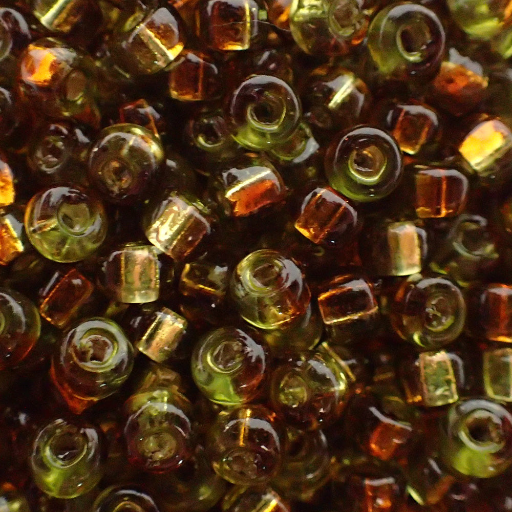 Rocaille 6 - SqH Rococo S/L Chartreuse Topaz (4g)