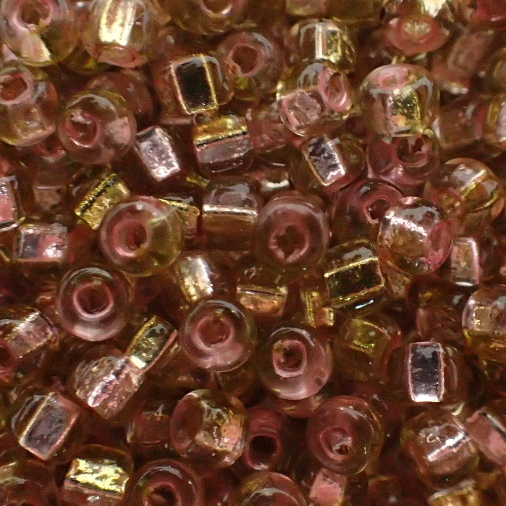 Rocaille 6 - SqH Rococo S/L Pink Chartreuse (4g)