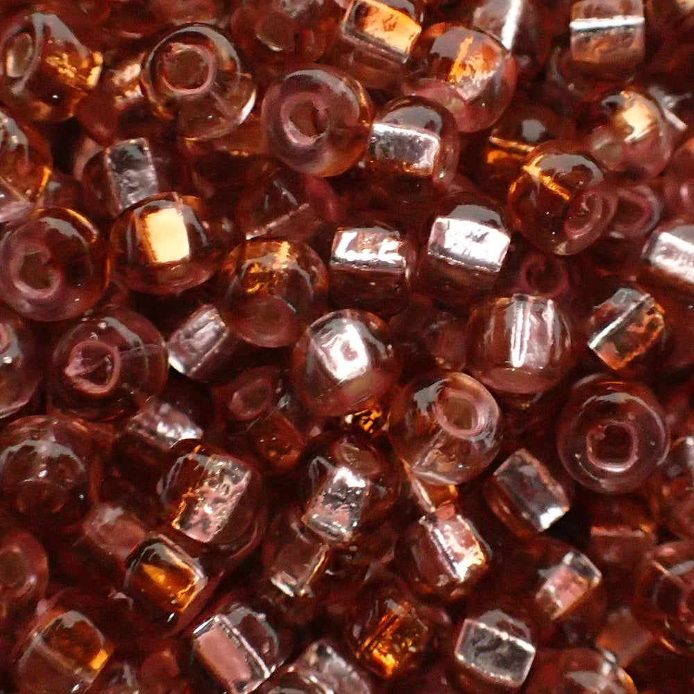 Rocaille 6 - SqH Rococo S/L Pink Topaz (4g)