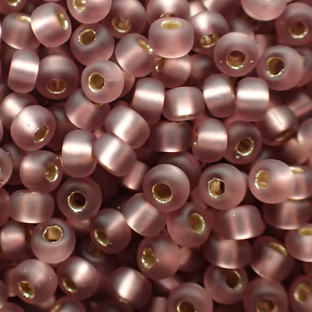 Rocaille 8 - Mat S/L Smoky Amethyst (4g)