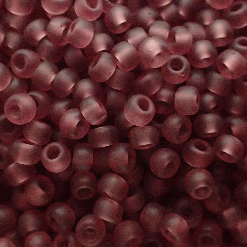 Rocaille 8 - Mat Tr Smoky Amethyst (4g)