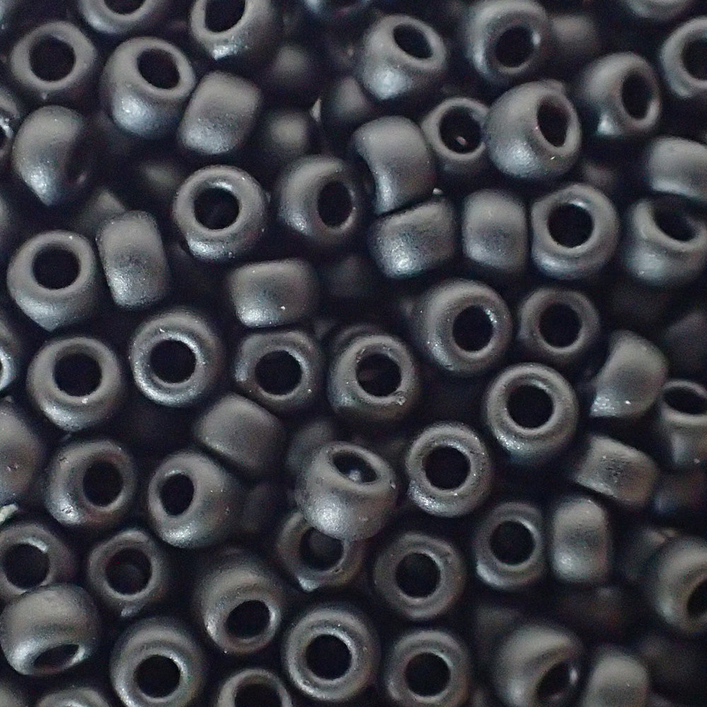 Rocaille 8 - Noir Mat (4g)