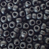 Rocaille 8 - Noir Mat (4g)