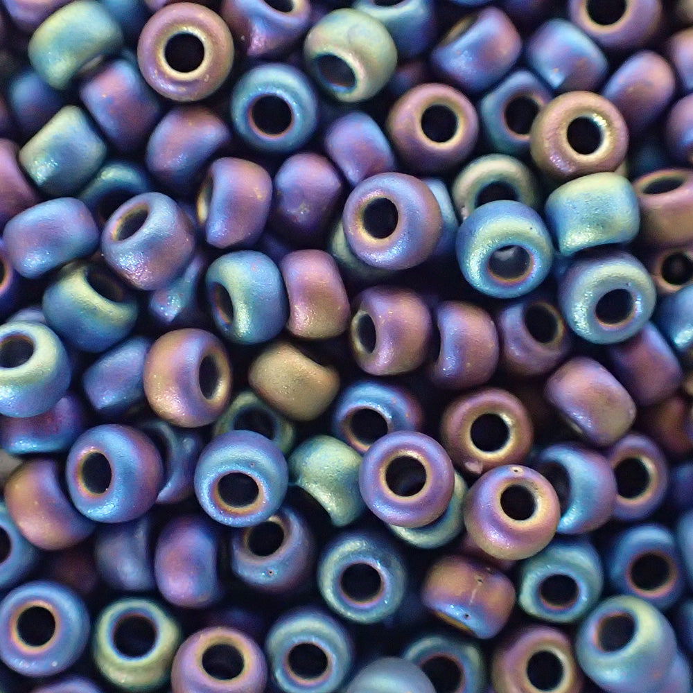 Rocaille 8 - Noir mat AB (4g)