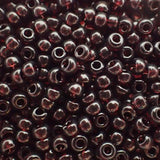 Rocaille 8 - Tr Améthyste fumé extra foncé AB (4g)