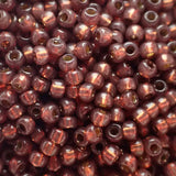 Rocaille 8 - Perle de verre Duracoat - Bronze Rose (4g)