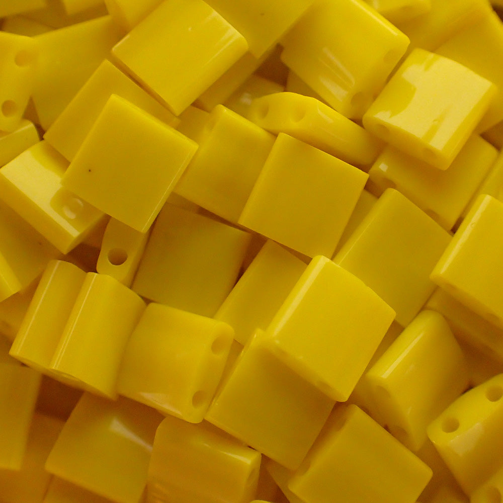 Tila - Mat Op Yellow AB ( 50 pces )