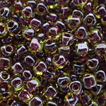 Triangle 8 - Chartreuse doublée de grenat (4g)