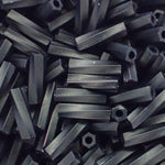 Twisted Bugle 2x6 - Mat Black (4g)