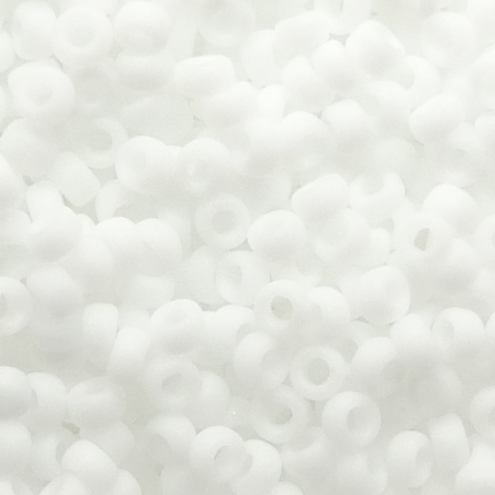 Rocaille Miyuki  15 - Blanc Mat 