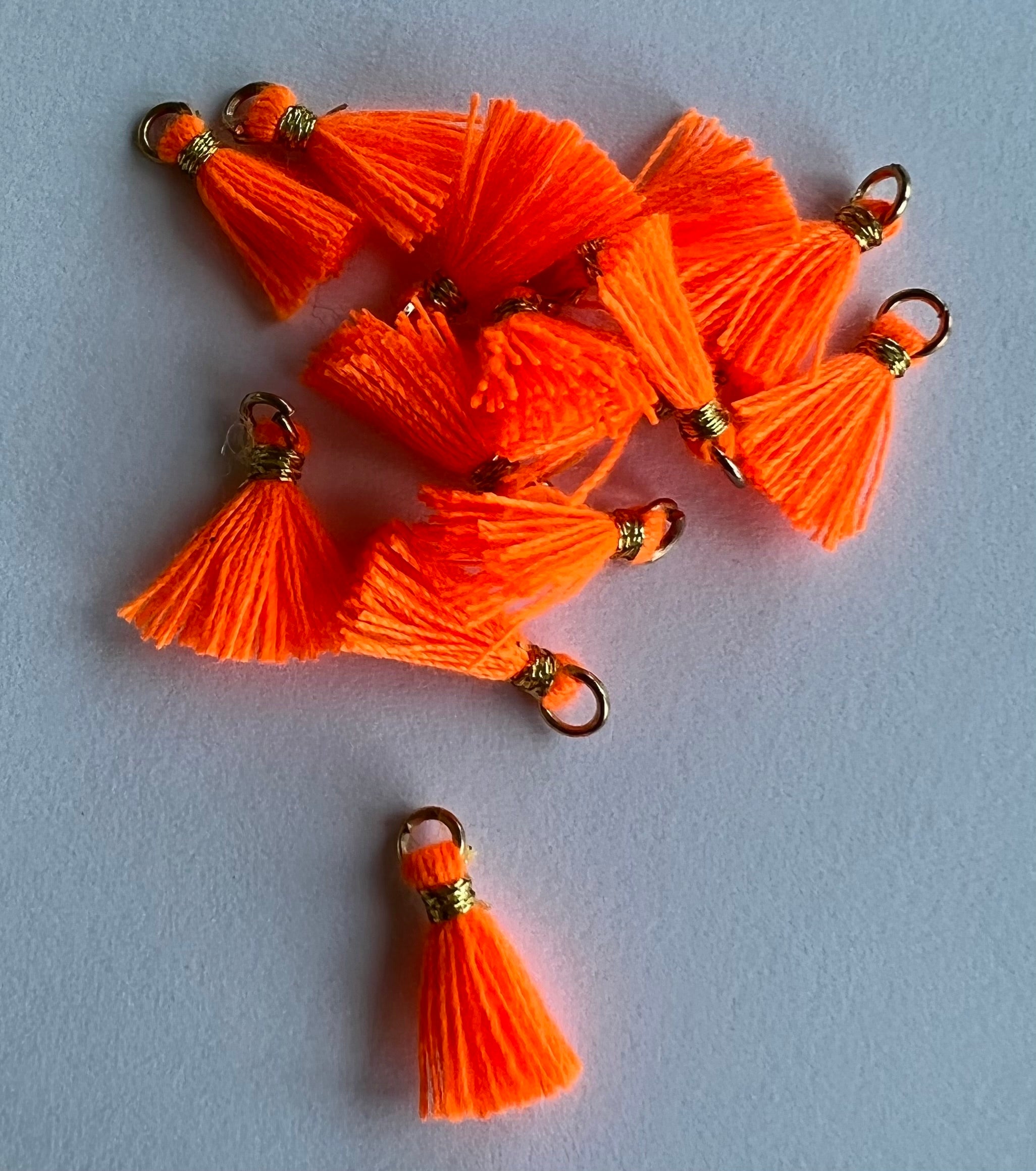 Mini pompon Orange (1 pce)