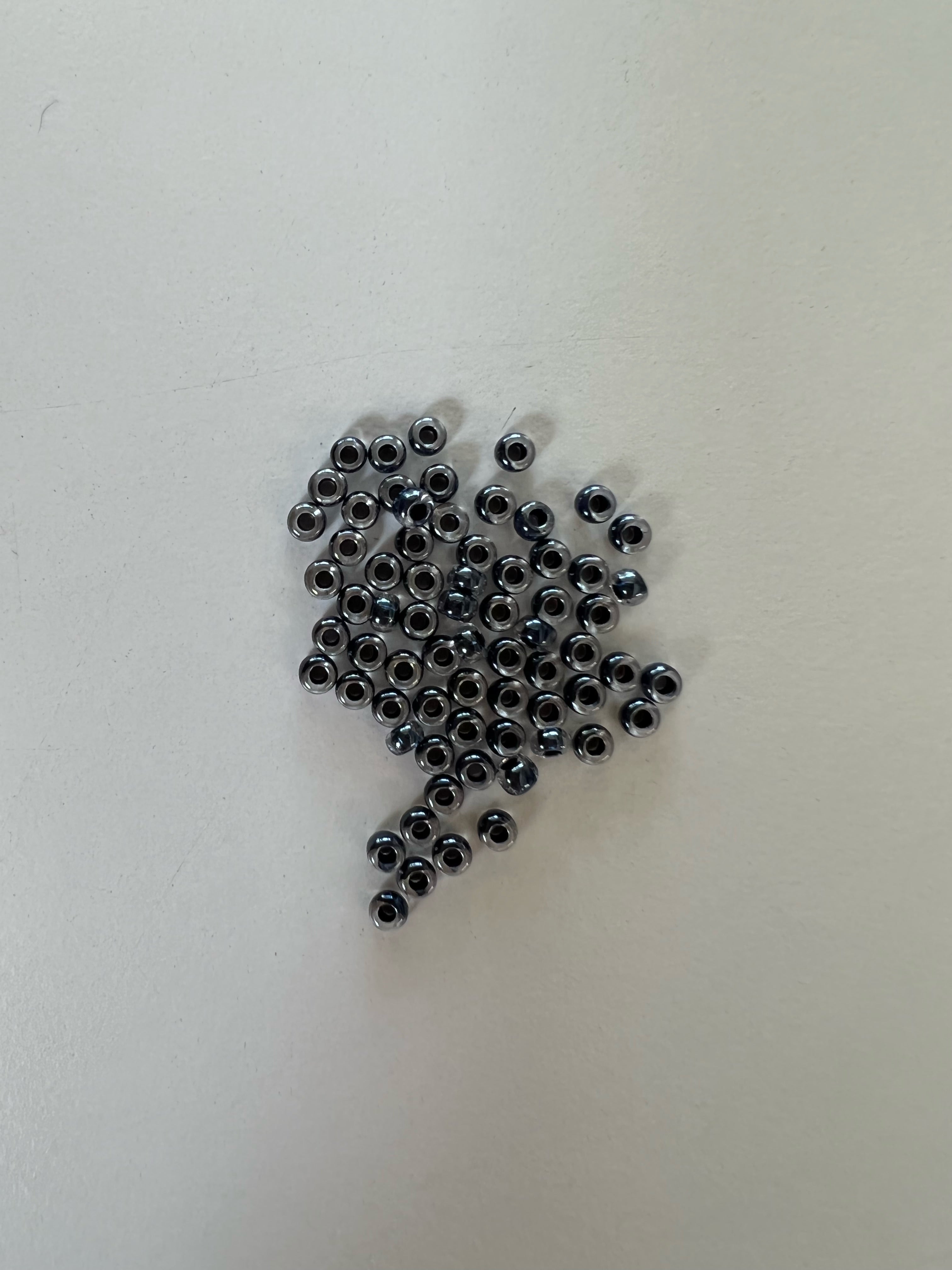 Rocaille 8 - Perle de verre - Cristal doublé opale - 4g